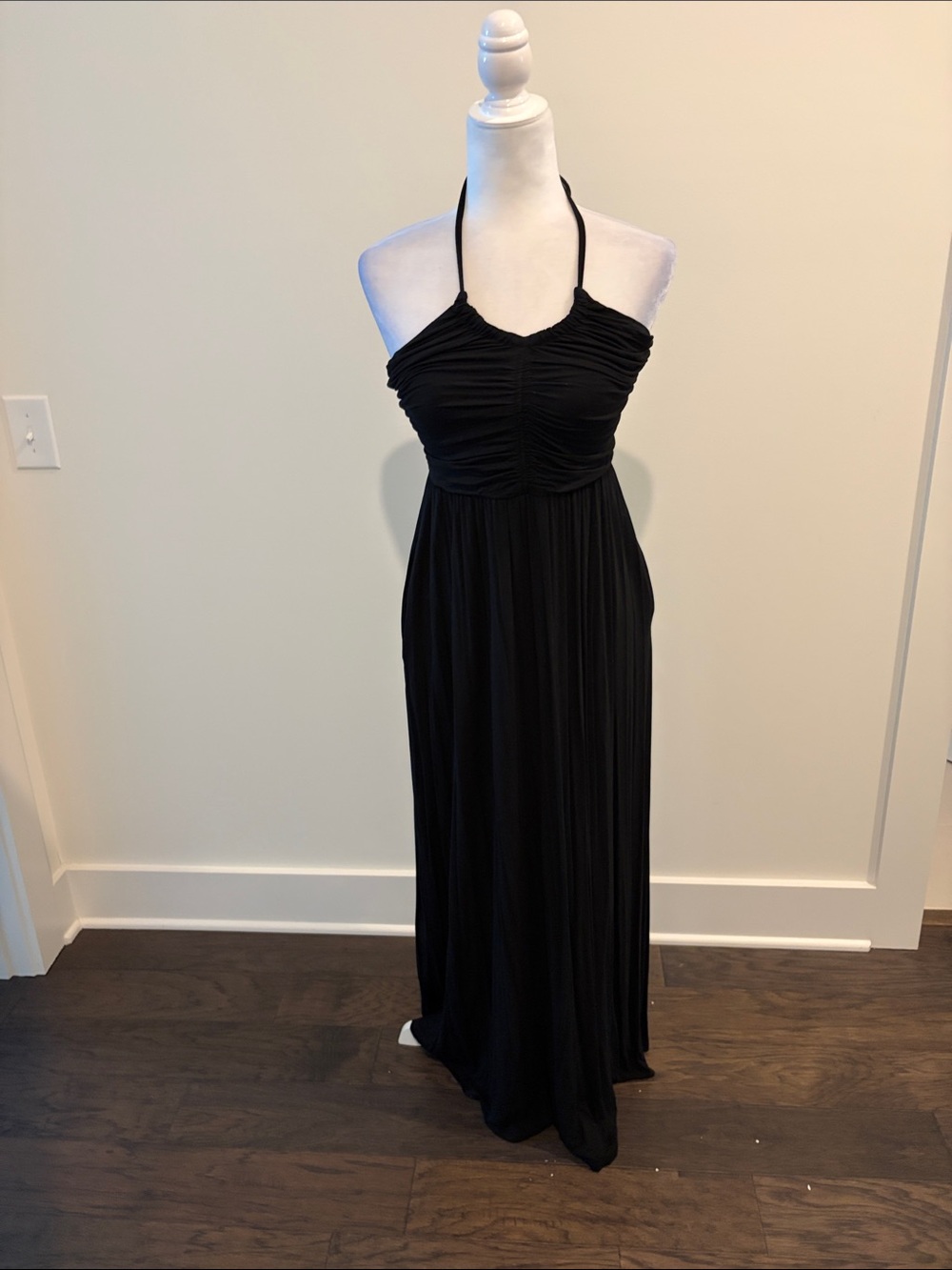Evereve Black Knit Noa Dress Sz M